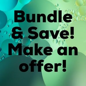 Create a Bundle! Make an offer!